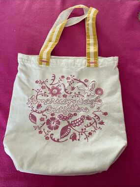 American Eagle Canvas Tote Bag